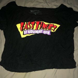 School spirit crop top